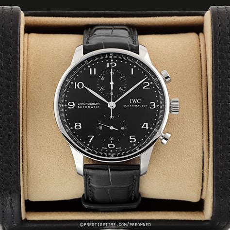 iwc portuguese chrono automatic replica|pre owned iwc portuguese chronograph.